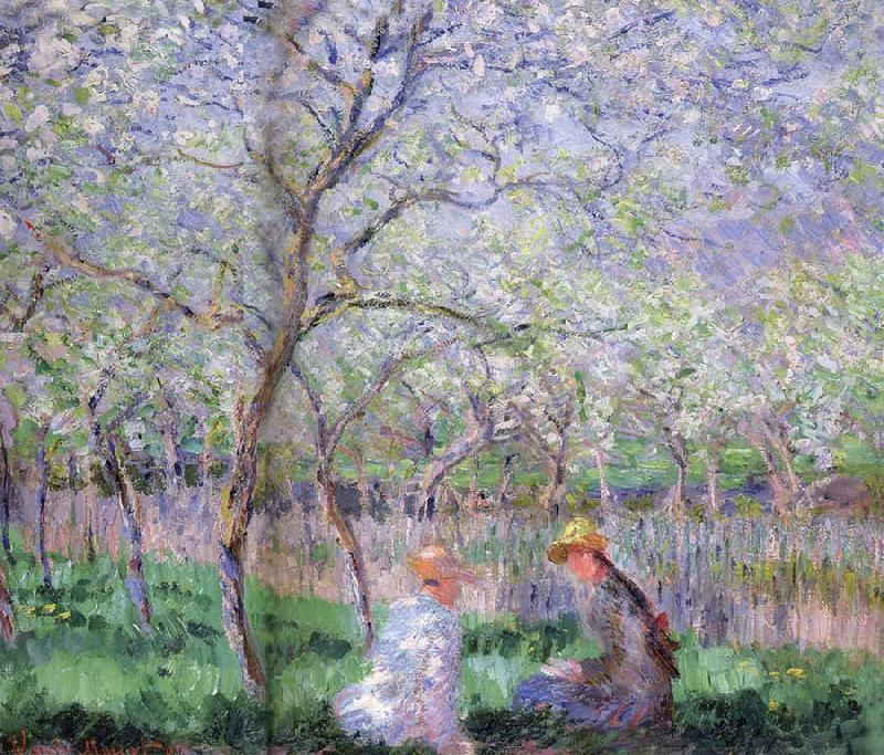 Claude Monet Springtime Spain oil painting art